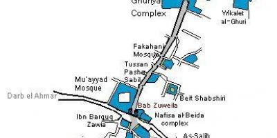खान अल खलीली बाजार के नक्शे