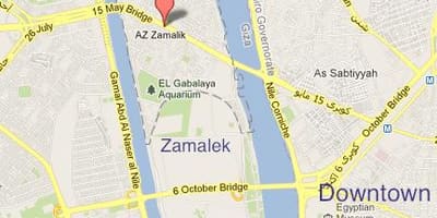 Zamalek काहिरा नक्शा