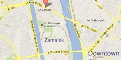 Zamalek काहिरा नक्शा